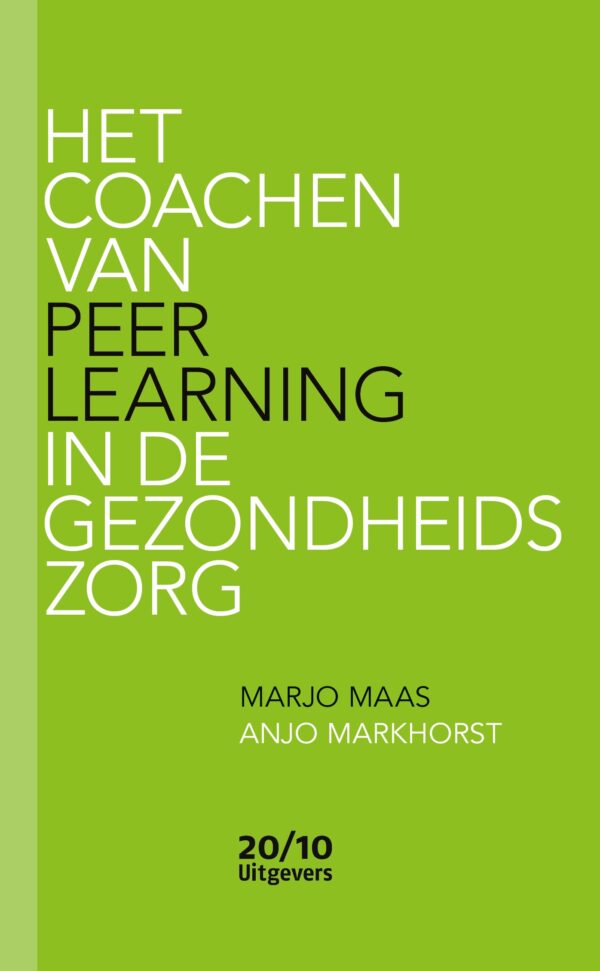 voorplat Het coachen van Peer Learning in de gezondheidszorg